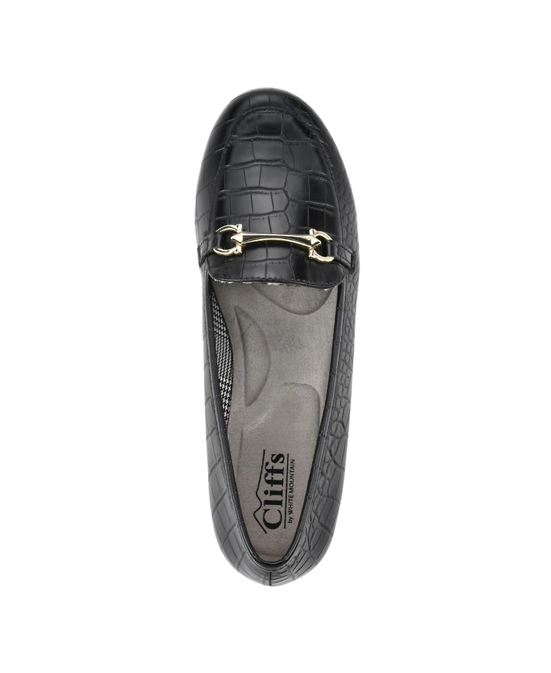 Cliffs by White Mountain Women's Glowing Loafer Flats