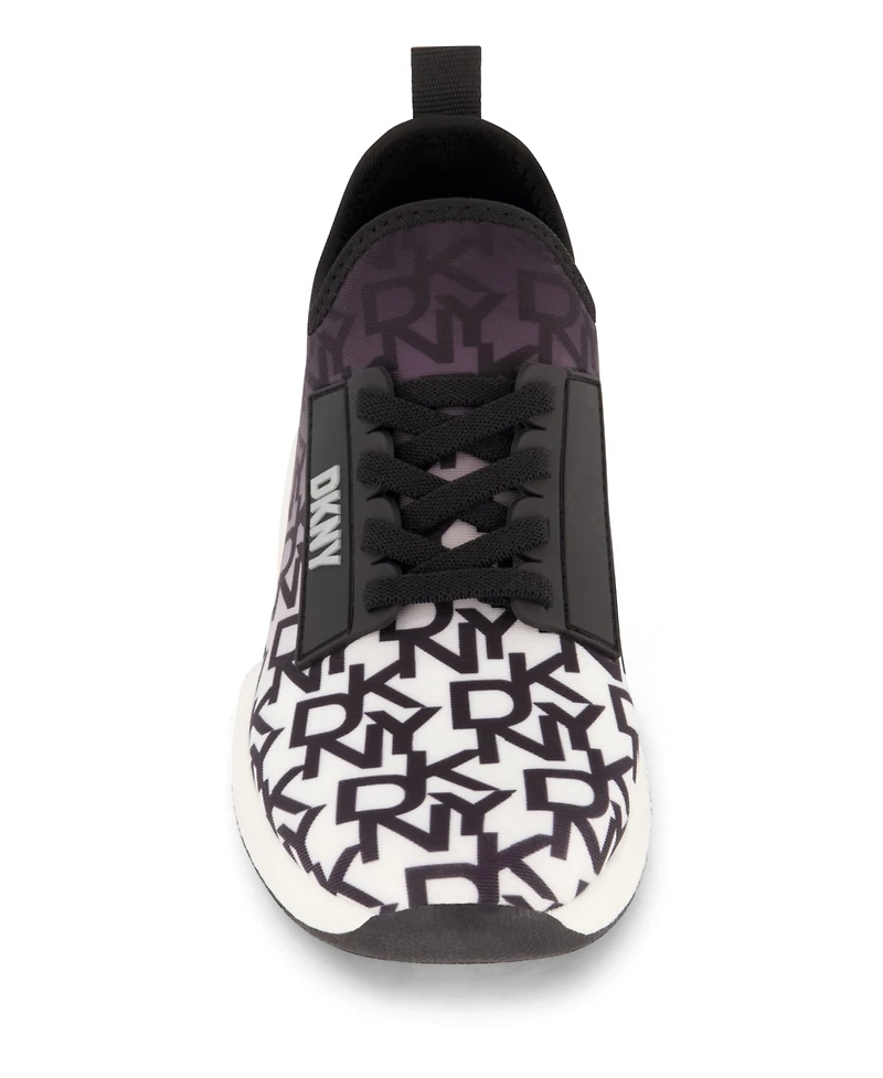 Dkny Little Girls Ombre Slip On Logo Sneakers