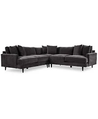 Closeout Mariyah Fabric Sectional Collection Created For Macys