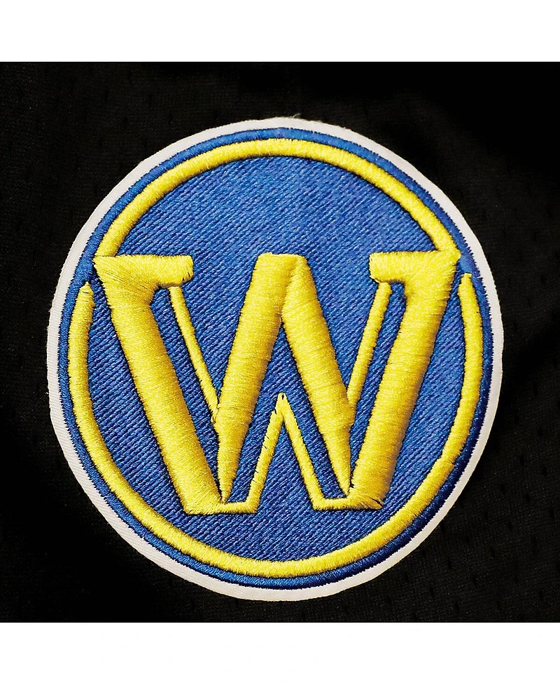 Men's Pro Standard Black Golden State Warriors Mesh Capsule Shorts