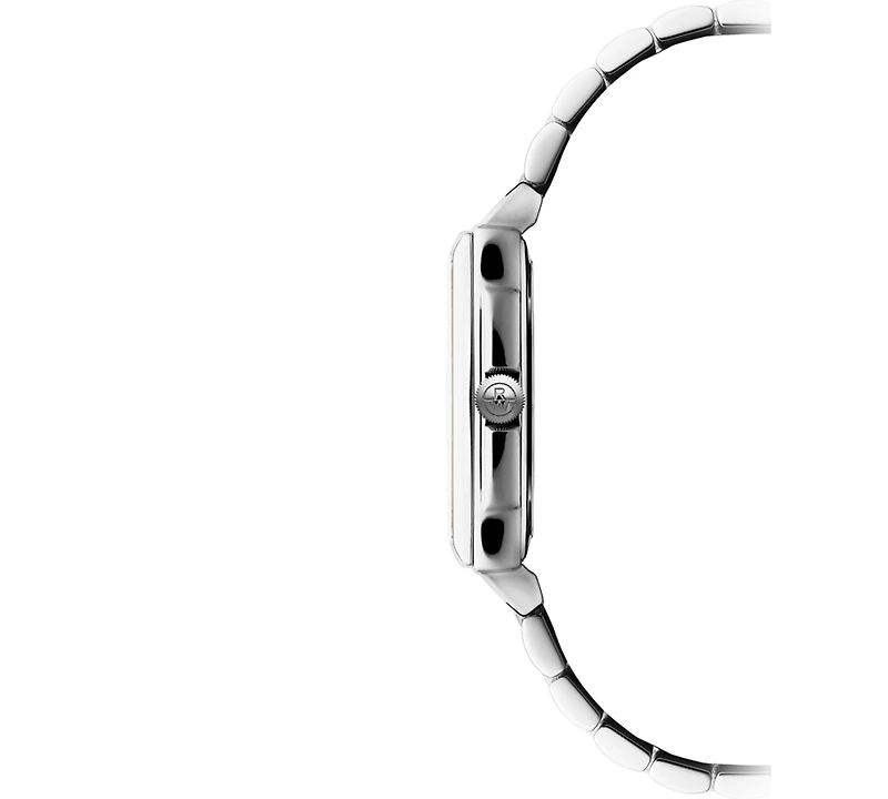 Raymond Weil Women's Swiss Toccata Diamond (1/5 ct. t.w.) Stainless Steel Bracelet Watch 22.6x28.1mm