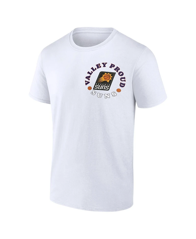 Men's Fanatics White Phoenix Suns Street Collective T-shirt