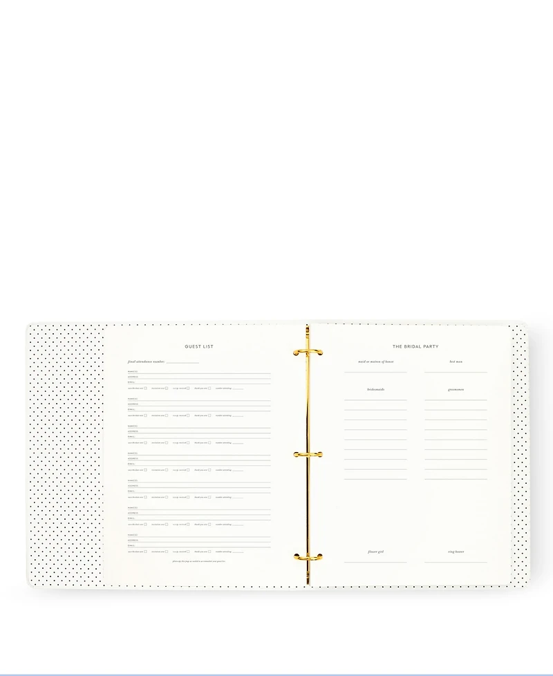 Kate Spade Bridal Planner