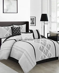 Stratford Park Oliver 7-Piece Comforter Set, California King
