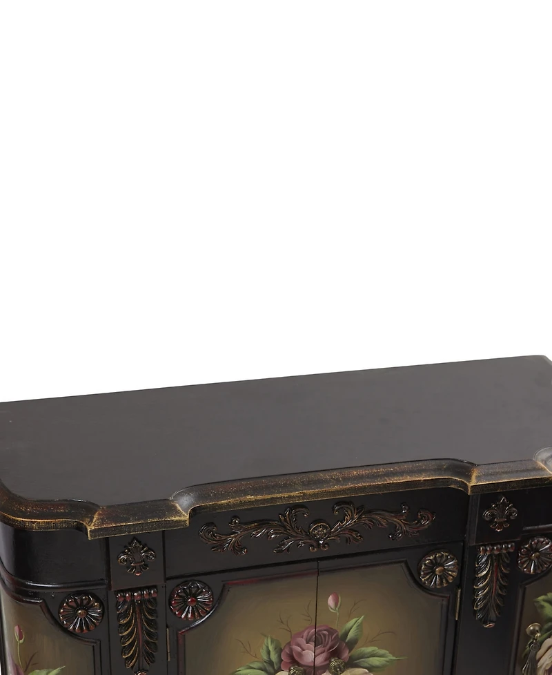 Nearly Natural French Vintage-Style Floor Cabinet