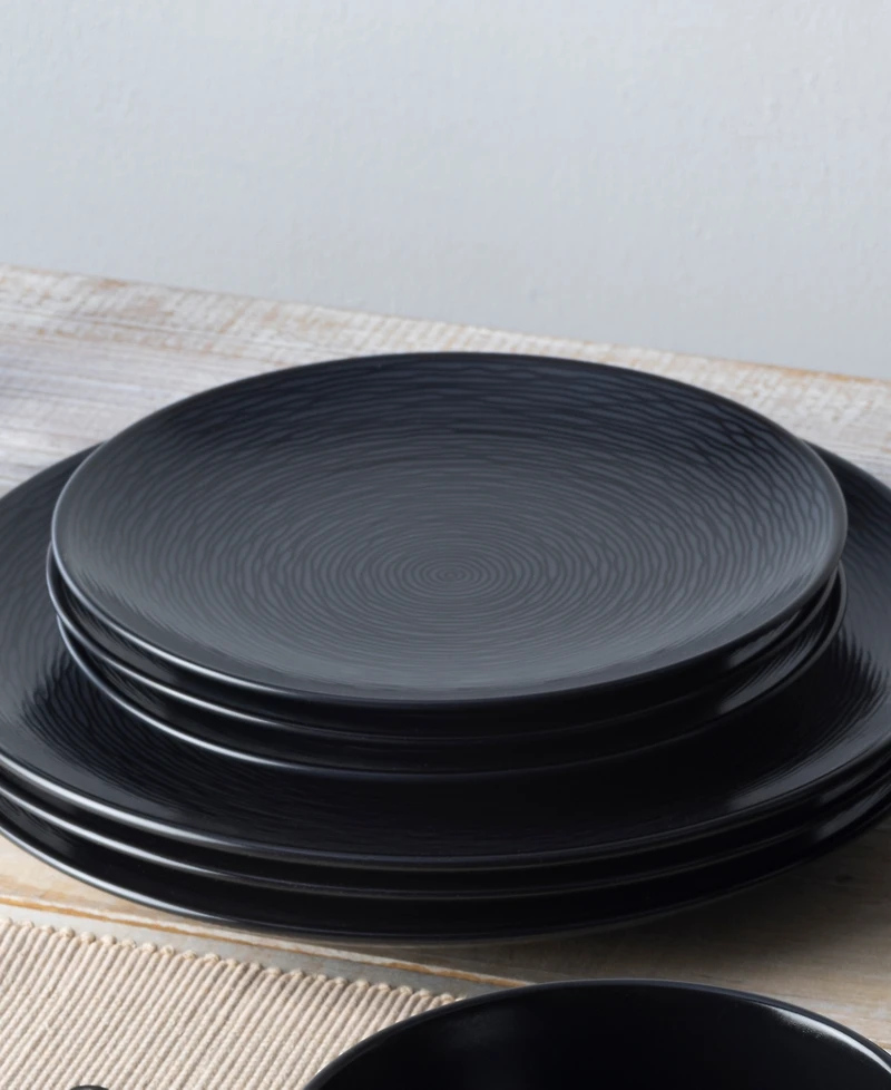 Noritake Swirl Coupe Salad Plates, Set of 4