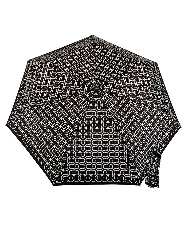 Totes Water Repellent Auto Open Close Folding Umbrella with Sunguard
