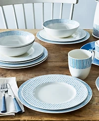 Noritake Hammock "Dots" Rim Salad Plates, Set of 4