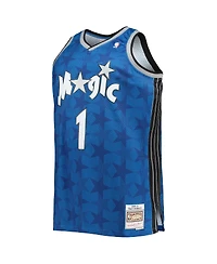 Men's Mitchell & Ness Tracy McGrady Blue Orlando Magic Big and Tall 2000-01 Hardwood Classics Swingman Jersey