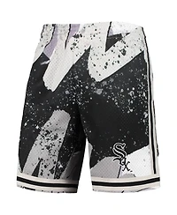 Men's Mitchell & Ness Black Chicago White Sox Hyper Hoops Shorts