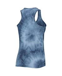 Women's Concepts Sport Navy Milwaukee Brewers Billboard Racerback Tank Top and Shorts Set