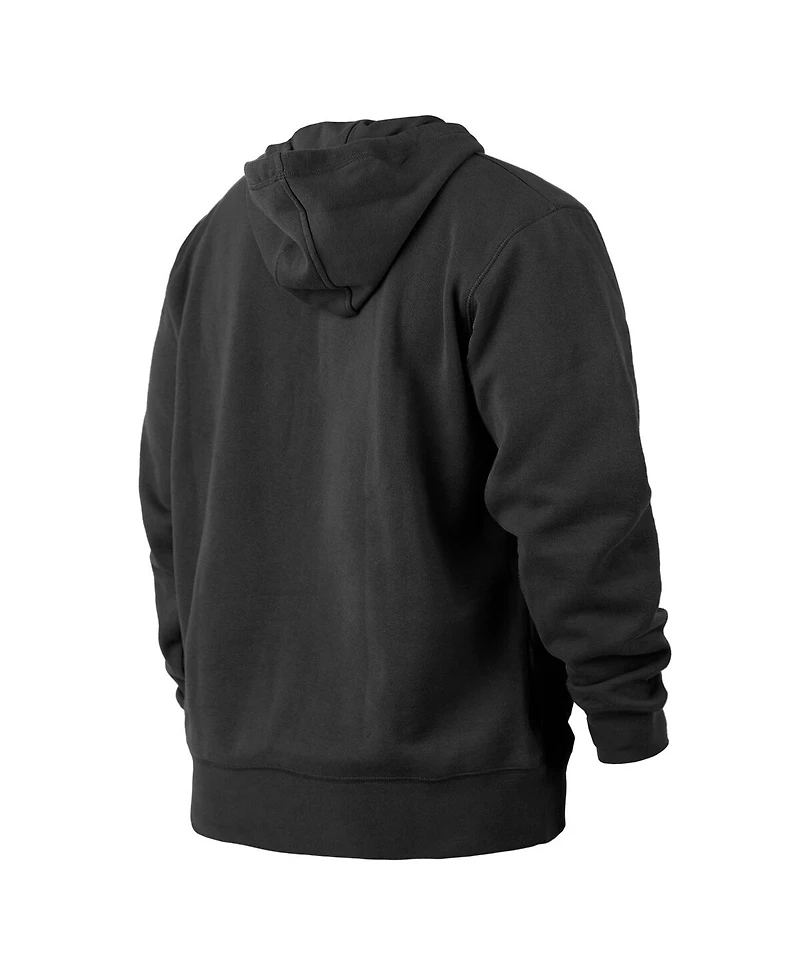 Men's New Era Black Toronto Raptors 2021/22 City Edition Big and Tall Pullover Hoodie