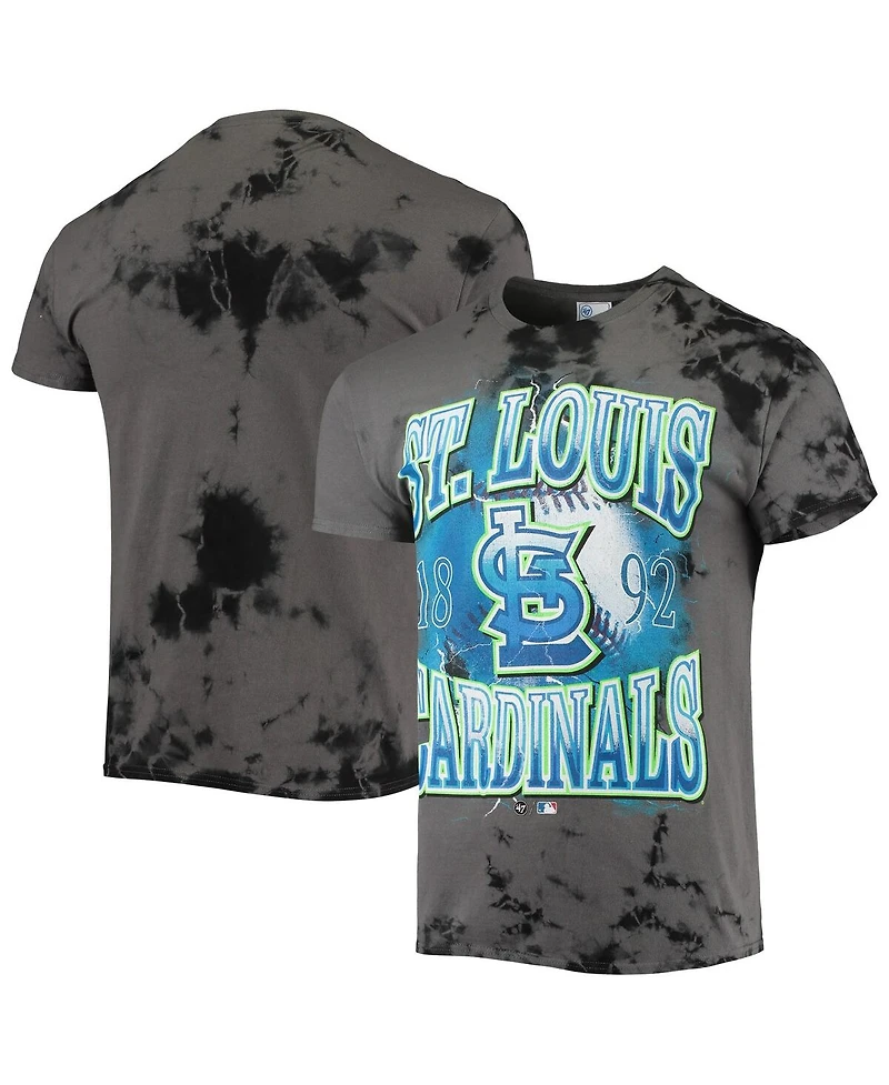 Men's '47 Charcoal St. Louis Cardinals Wonder Boy Vintage-Like Tubular T-shirt