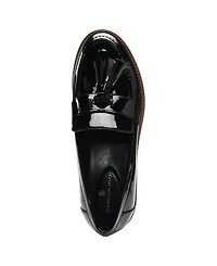Bandolino Women's Fillup Lug Sole Tassel Loafers