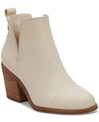 Toms Women's Everly Cutout Block Heel Booties