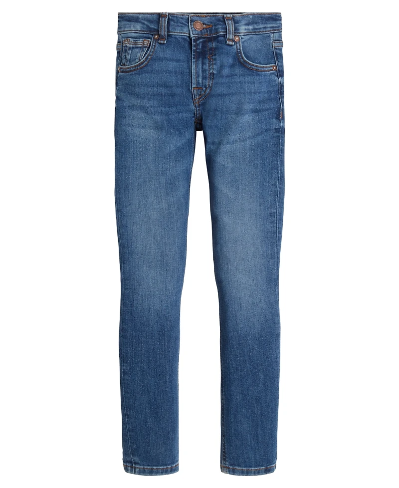 Guess Big Boys Skinny Fit Stretch Denim 5 Pocket Jeans