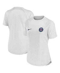 Women's Nike Gray Paris Saint-Germain 2022/23 Pre-Match Home Performance Top