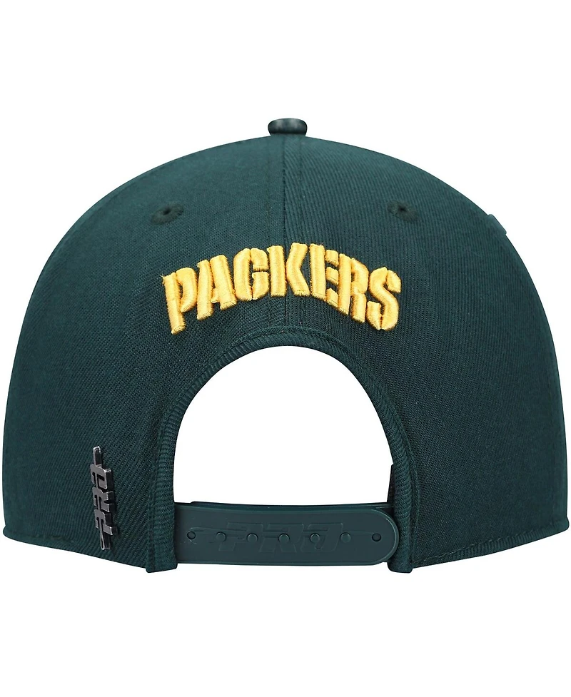 Men's Pro Standard Green Green Bay Packers Logo Ii Snapback Hat