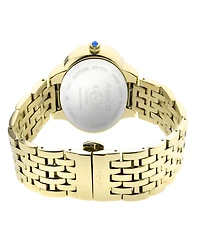 Gevril Women's Astor Ii Swiss Quartz Gold-Tone Stainless Steel Bracelet Watch 38mm