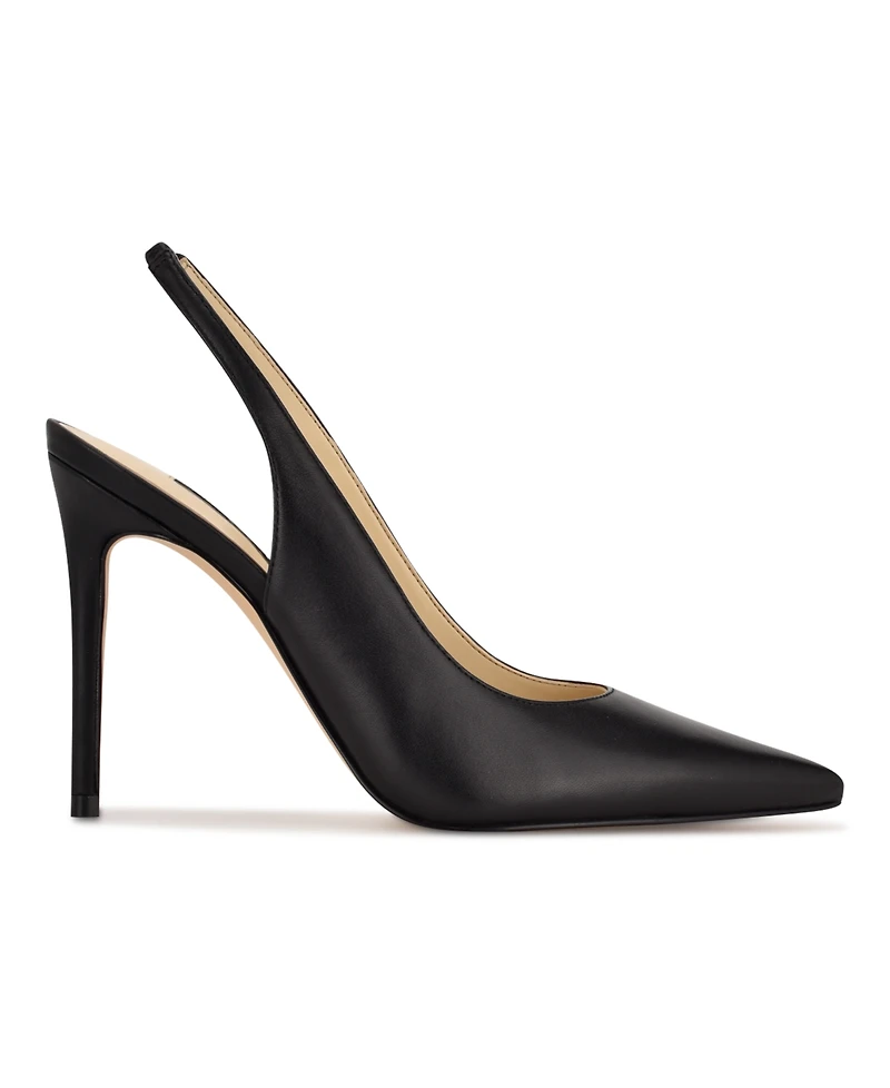 Nine West Women's Feather Slingback Stiletto Pumps