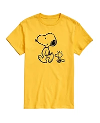 Men's Peanuts Snoopy Woodstock T-shirt