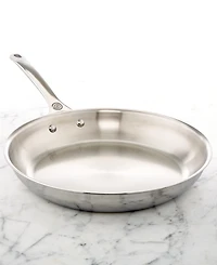 Le Creuset 12" 3-Ply Stainless Steel Frying Pan with Aluminum Core