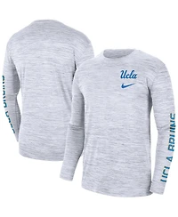 Men's Nike White Ucla Bruins Velocity Legend Team Performance Long Sleeve T-shirt