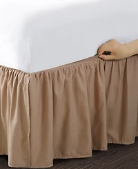 Bed Maker's Magic Skirt Ruffled Bedskirt