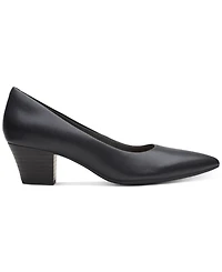 Clarks Women's Teresa Step Block-Heel Comfort Pumps