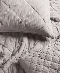 Hotel Collection Dobby Diamond 2-Pc. Sham Set, European, Exclusively at Macy's