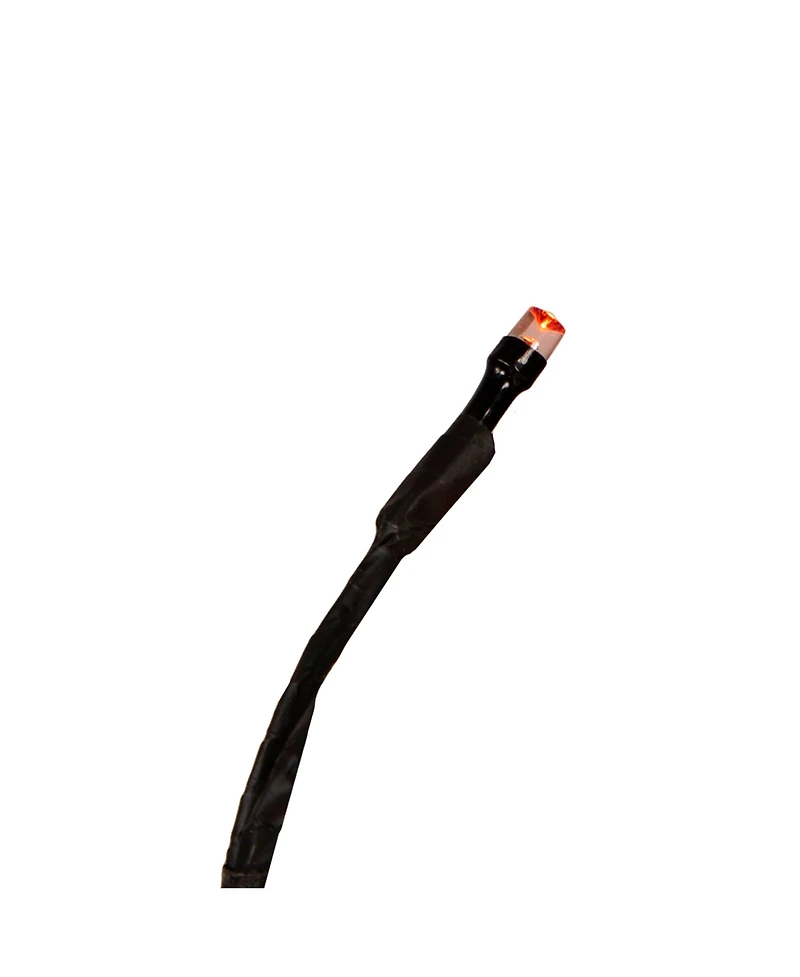 Led Lighted Weeping Halloween Twig Tree with Orange Lights, 10.5"