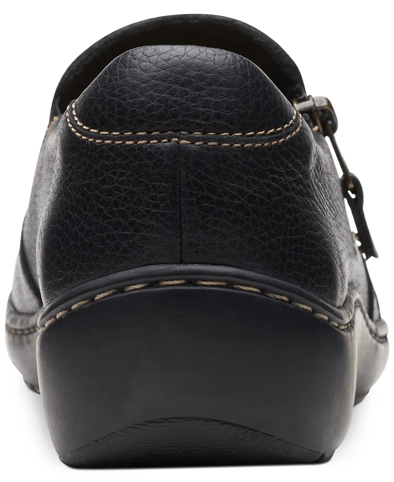 Clarks Women's Cora Harbor Zip Flats