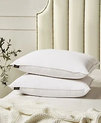Farm To Home Softy Around White Feather Down Cotton 2 Pack Pillows