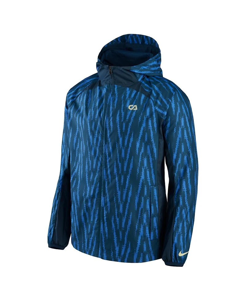 Men's Nike Navy Club America Awf Raglan Full-Zip Jacket