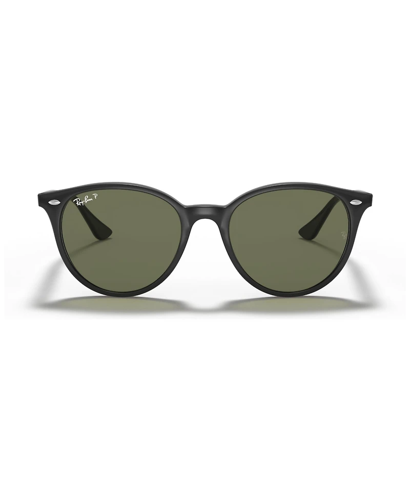 Ray-Ban Unisex Polarized Low Bridge Fit Sunglasses, RB4305F 53