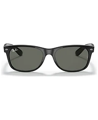 Ray-Ban Unisex Low Bridge Fit Sunglasses, RB2132F New Wayfarer Classic 58