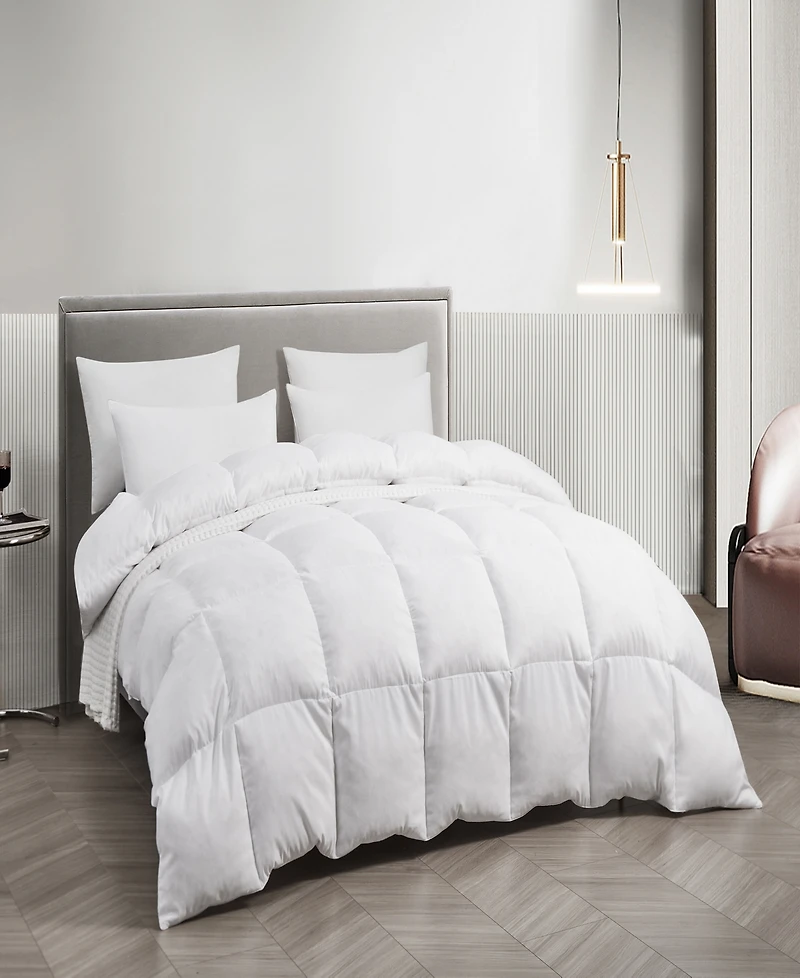 Beautyrest White Feather & Down All Season Microfiber Comforter