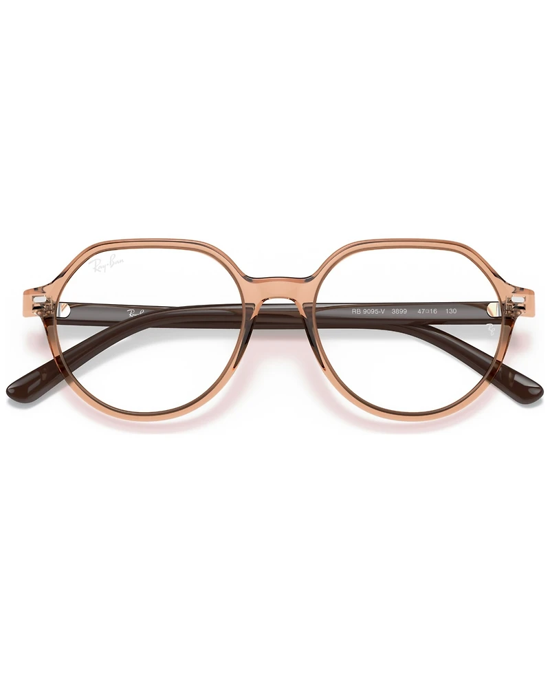 Ray-Ban Jr RB9095V Thalia Optics Unisex Square Eyeglasses