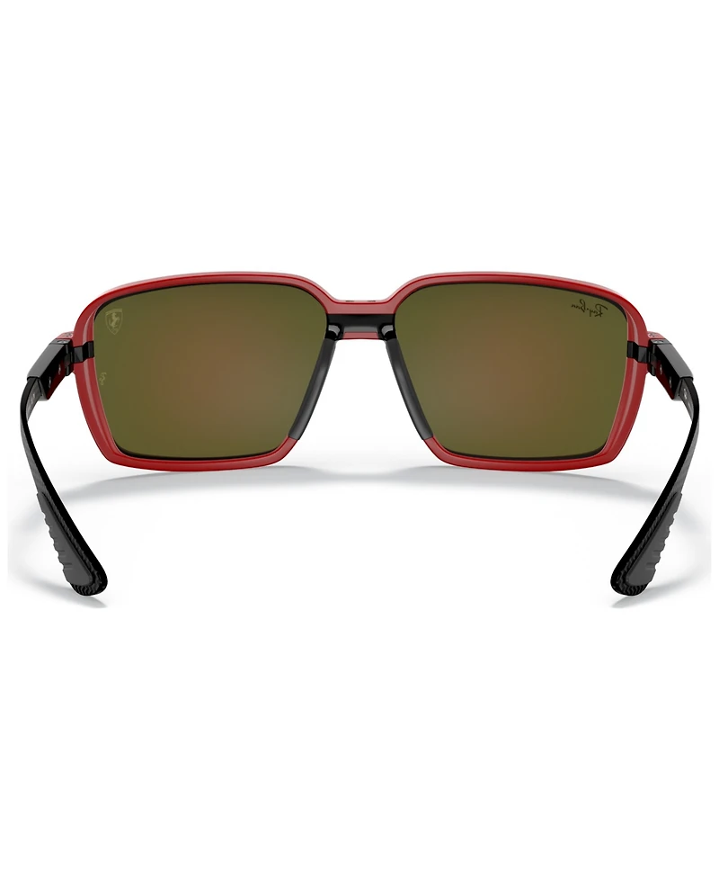 Ray-Ban RB8360M Scuderia Ferrari Collection 62 Unisex Sunglasses