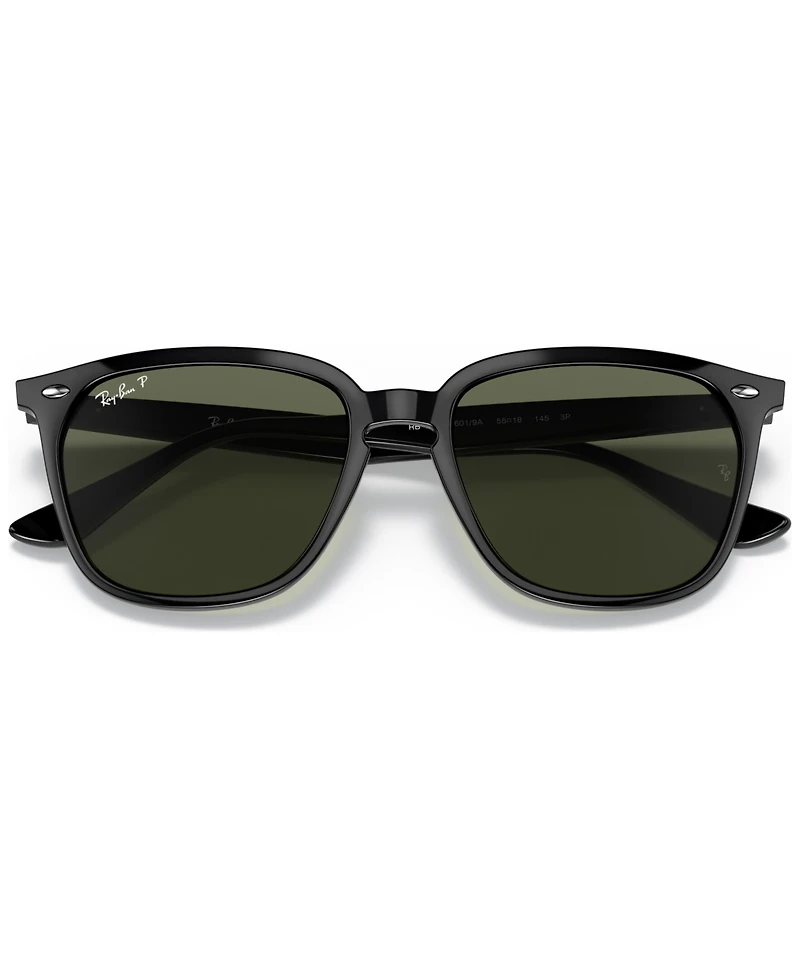 Ray-Ban Unisex Polarized Sunglasses, RB4362 55