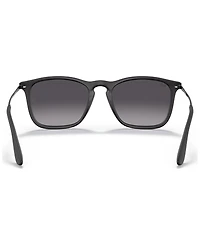 Ray-Ban Unisex Low Bridge Fit Sunglasses, RB4187F Chris 54