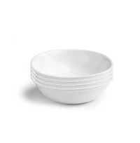 Q Squared Melamine Nautical 8.5" Personal Bowls, Set of 4