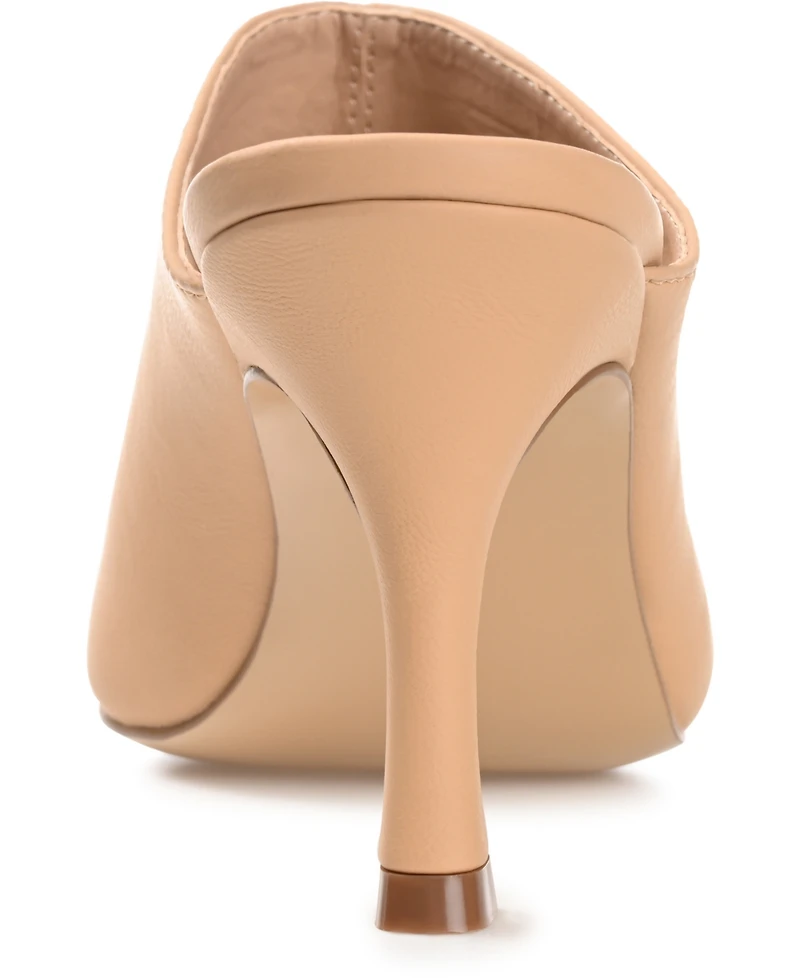 Journee Collection Women's Shiyza Pointed Toe Dress Mules