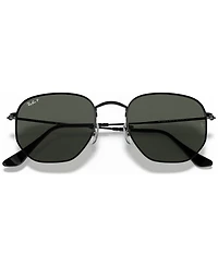 Ray-Ban Unisex Polarized Sunglasses, RB3548N Hexagonal Washed Evolve