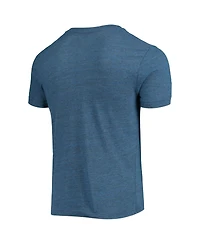 Men's New Era Heathered Royal Los Angeles Rams Alternative Logo Tri-Blend T-shirt