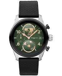 Montblanc Men's Summit 3 Green Leather Strap Smart Watch 42mm
