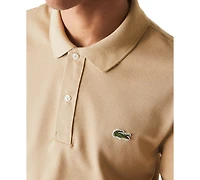 Lacoste Men's Slim Fit Short Sleeve Ribbed Polo Shirt