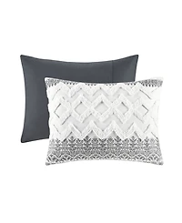 Ink+Ivy Mila Chenille 3-Pc. Duvet Cover Set, King/California King