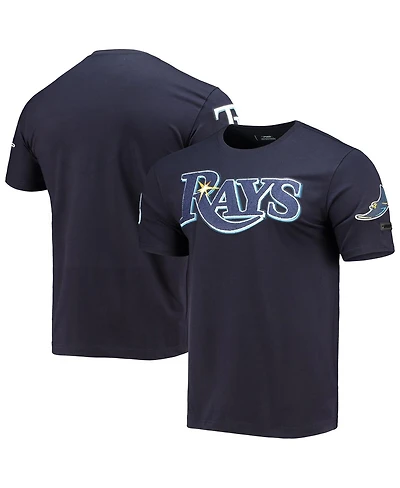 Men's Pro Standard Navy Tampa Bay Rays Team Logo T-shirt
