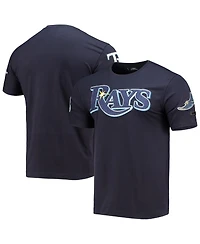 Men's Pro Standard Navy Tampa Bay Rays Team Logo T-shirt
